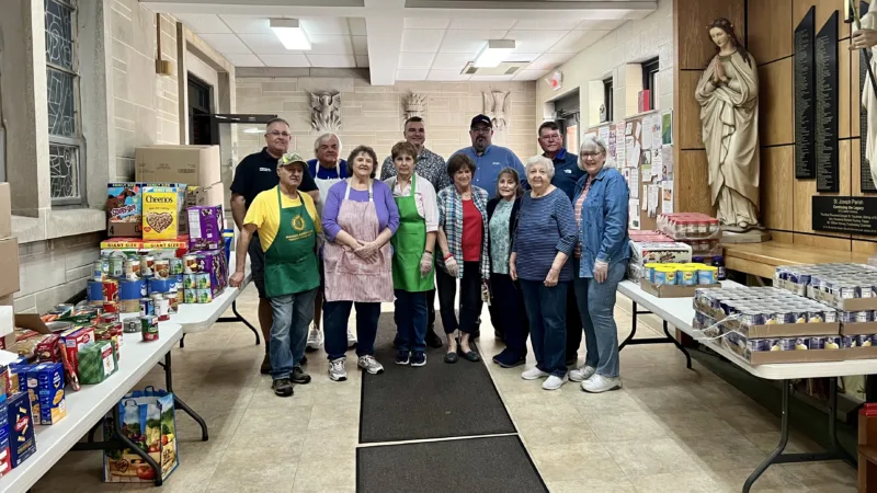 Midtown Motors food drive helps stock local soup kitchen